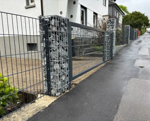 Gabionen und Steinzäune in Hamburg - fachgerechte Ausführung vor Ort