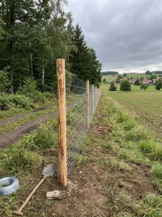 Wildzaun in Barsbüttel - fachgerechte Ausführung vor Ort